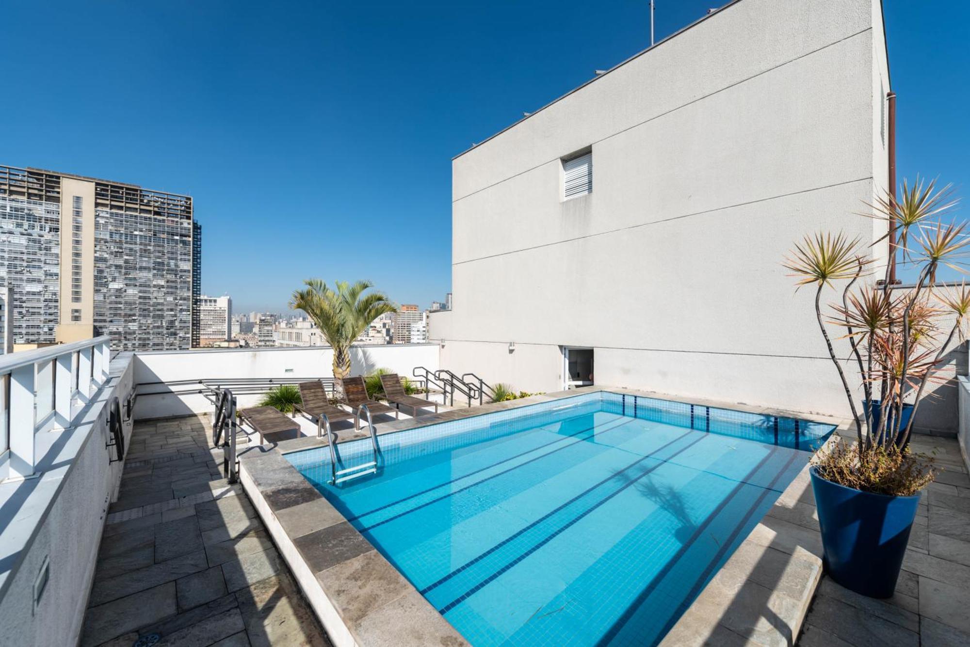 Studio Sky 78 Centro Сан-Пауло Экстерьер фото
